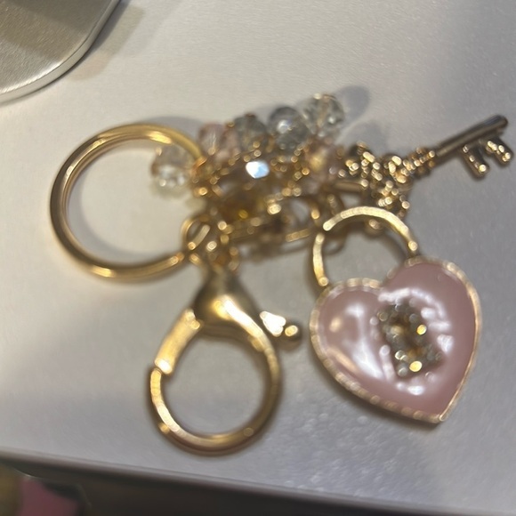 Purse charm key to my heart there’s a heart and a key.​​ - Picture 1 of 2